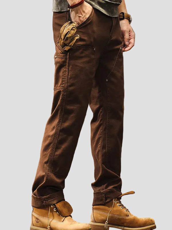 Men’s Utility Cargo Trousers – Straight Leg - Outdoor Ready