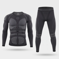 Men's Thermal Long Johns Set - Seamless Base Layer Top and Bottoms