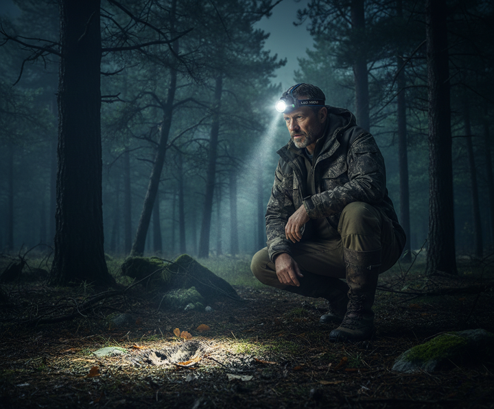 Rechargeable Waterproof LED Headlamp-hands free lighting