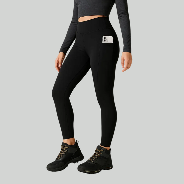 Women’s Stretch Hiking Leggings – High Waist for Outdoor Movement