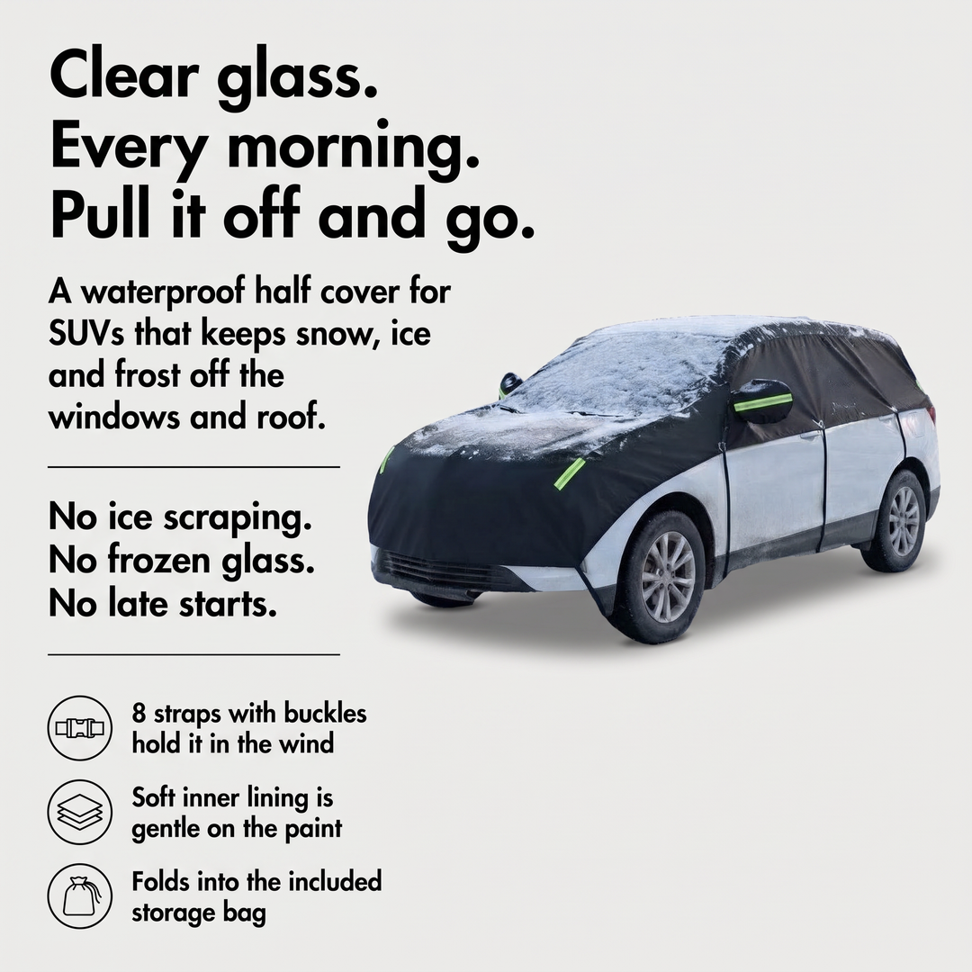 Car snow cover benefits
