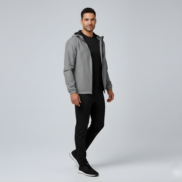 Waterproof Reflective Running & Hiking Jacket – Lightweight Outdoor Protection