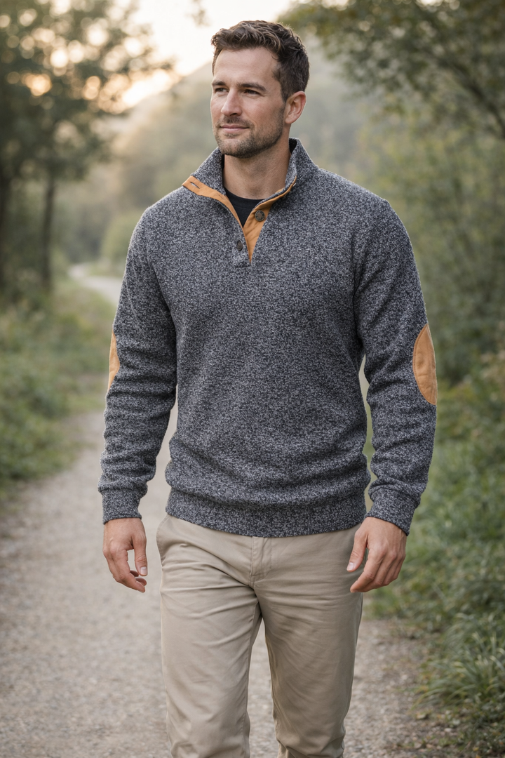 Men’s Knitted Outdoor Sweater