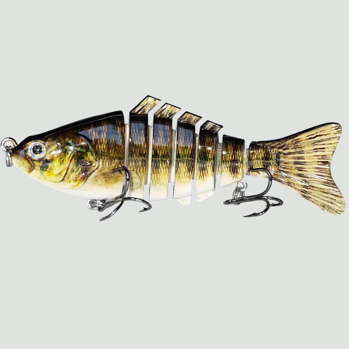 Multi-Jointed Swimbait Fishing Lure – Slow Sinking for Freshwater & Saltwater