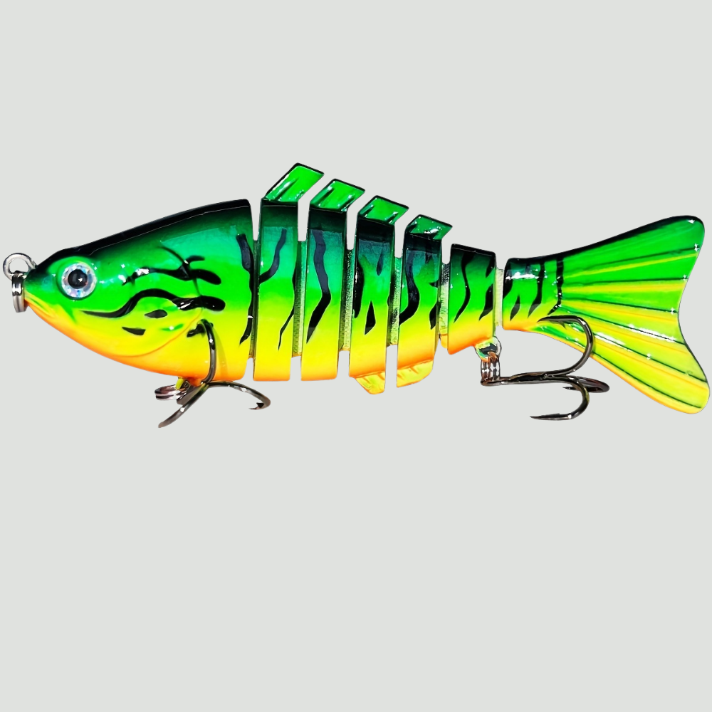 Multi-Jointed Swimbait Fishing Lure – Slow Sinking for Freshwater & Saltwater