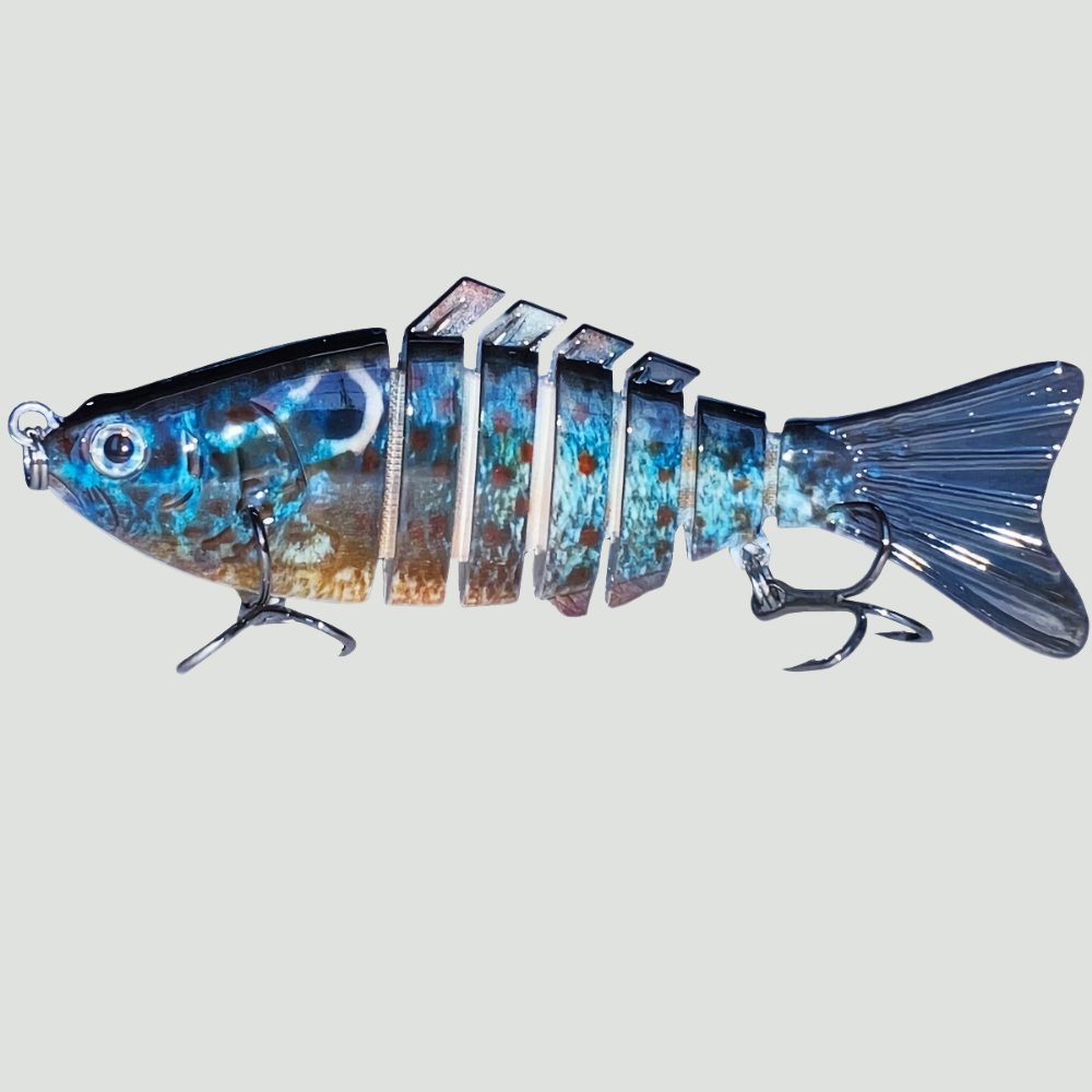 Multi-Jointed Swimbait Fishing Lure – Slow Sinking for Freshwater & Saltwater