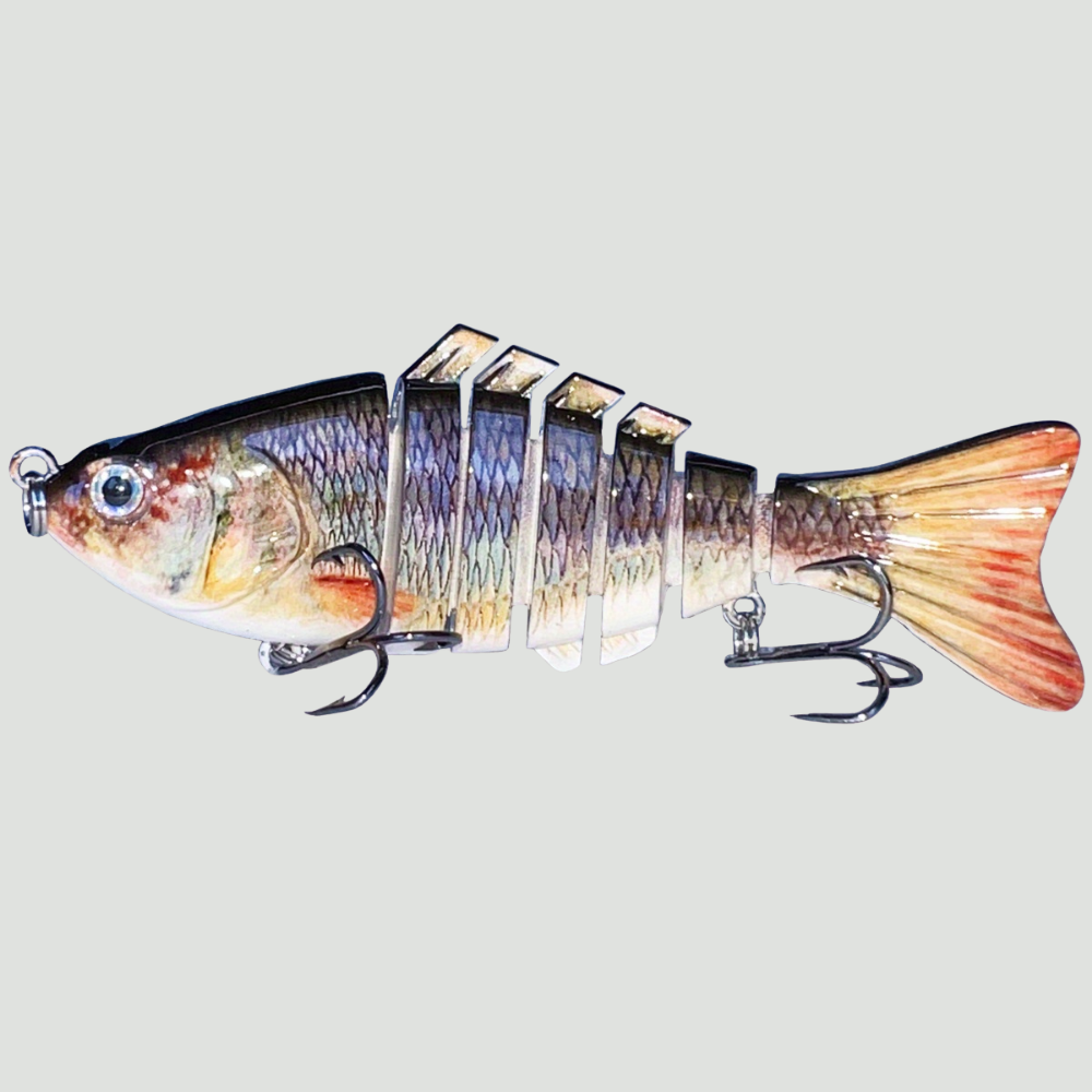 Multi-Jointed Swimbait Fishing Lure – Slow Sinking for Freshwater & Saltwater