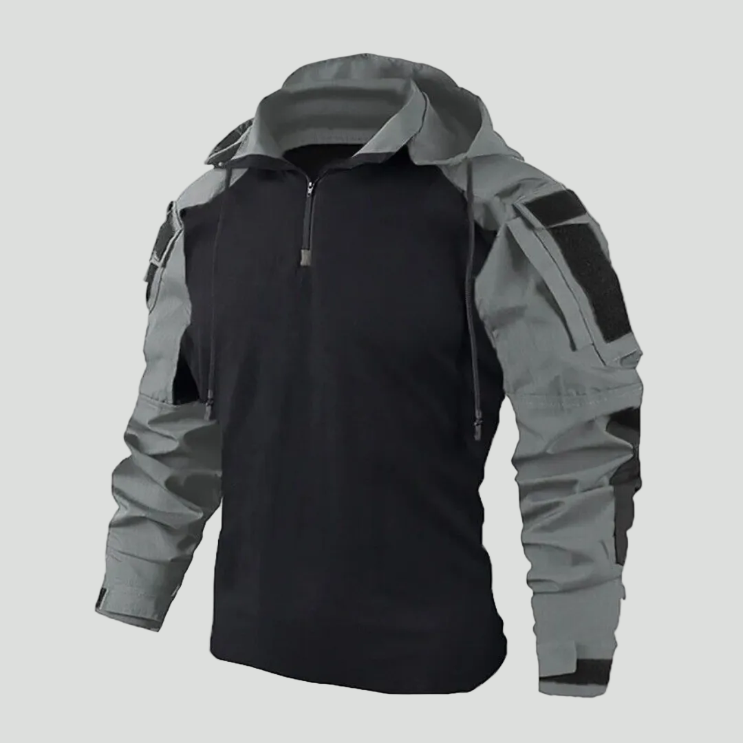 Tactical Camouflage Hoodie – Wind Resistant
