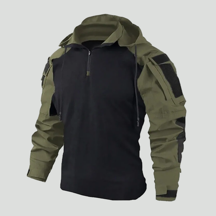 Tactical Camouflage Hoodie – Wind Resistant