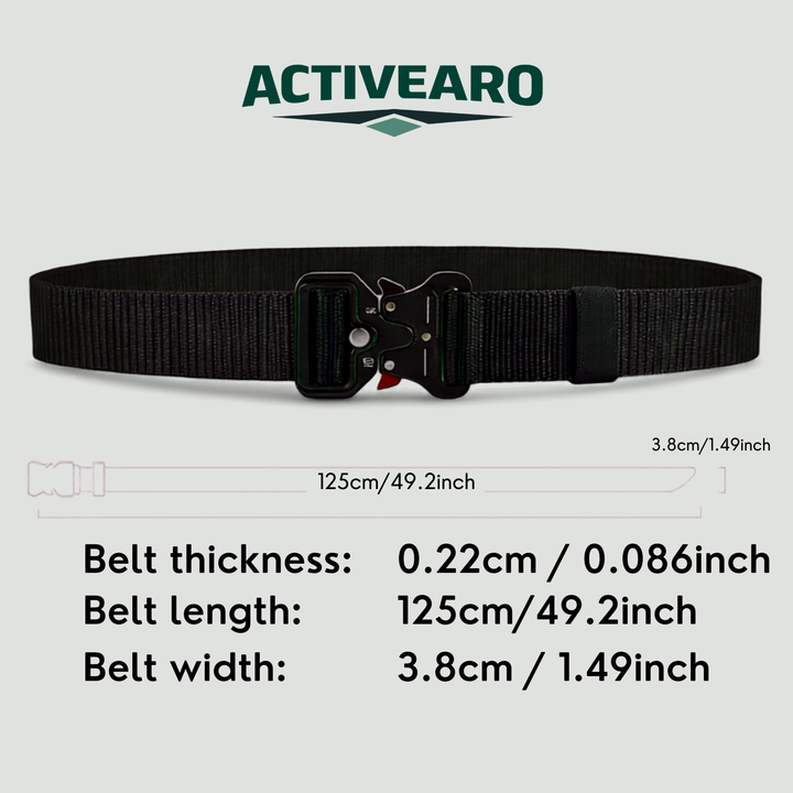 Men’s Outdoor Work Belt – Lightweight Utility Support