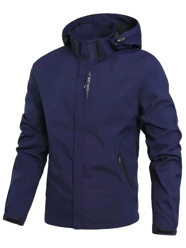 Waterproof Windproof Outdoor Jacket – Lightweight Unisex Layer
