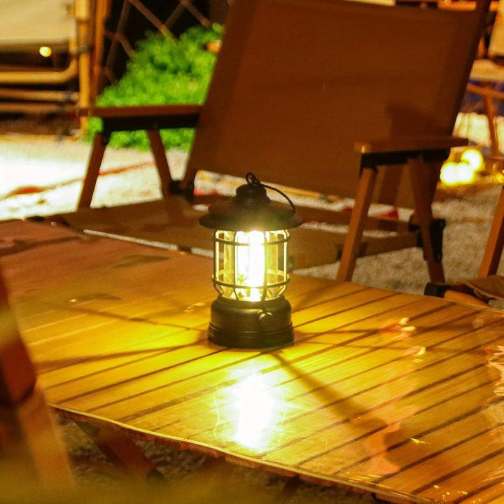 Rechargeable LED Camping Lantern – Adjustable Brightness Outdoor Light