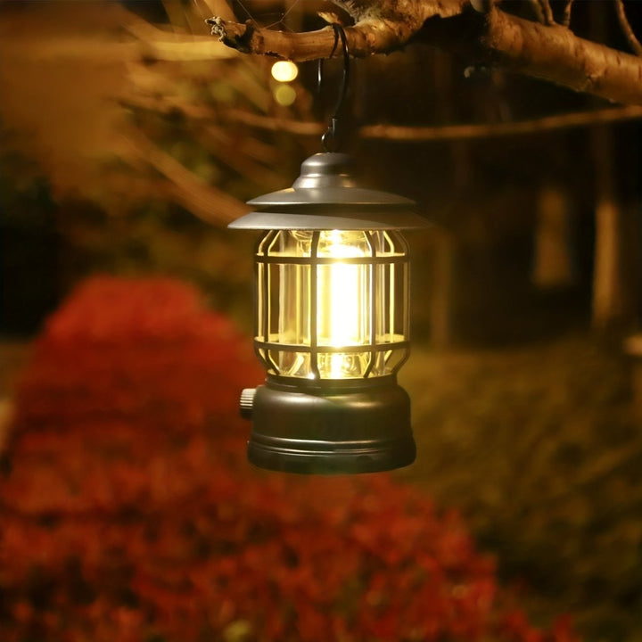 Rechargeable LED Camping Lantern – Adjustable Brightness Outdoor Light