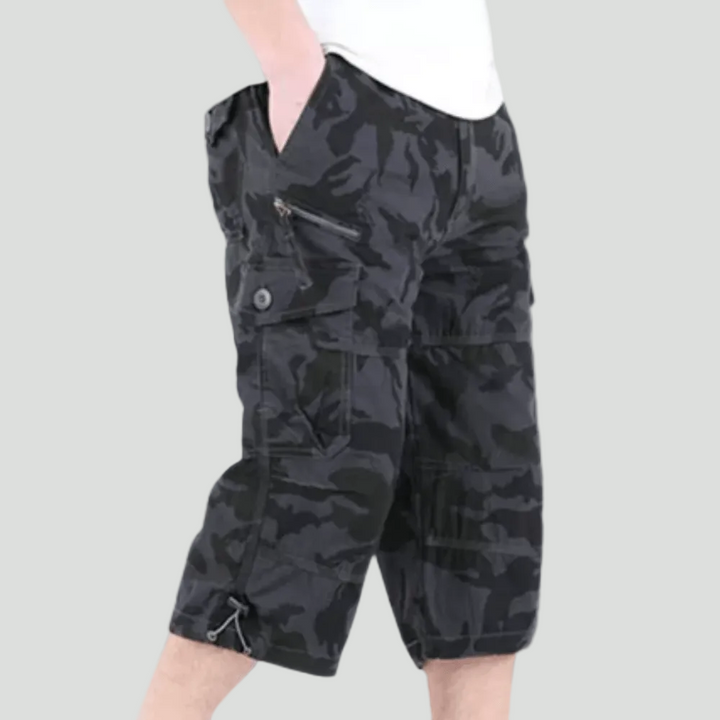 Lightweight Loose-Fit Cargo Shorts – Multi-Pocket Outdoor Wear