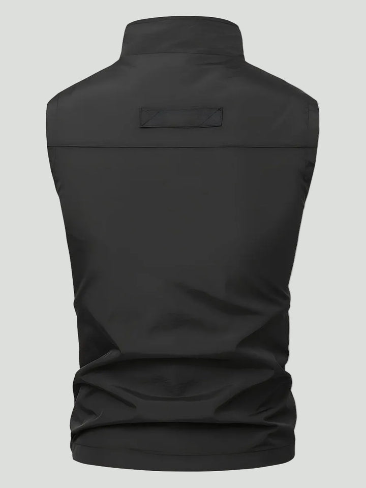 Lightweight Multi-Pocket Outdoor Gilet – Quick-Dry Layer for Active Use