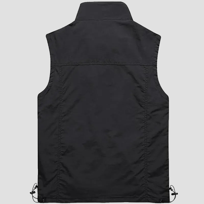 Lightweight Breathable Hiking Vest – Multi-Pocket Outdoor Layer