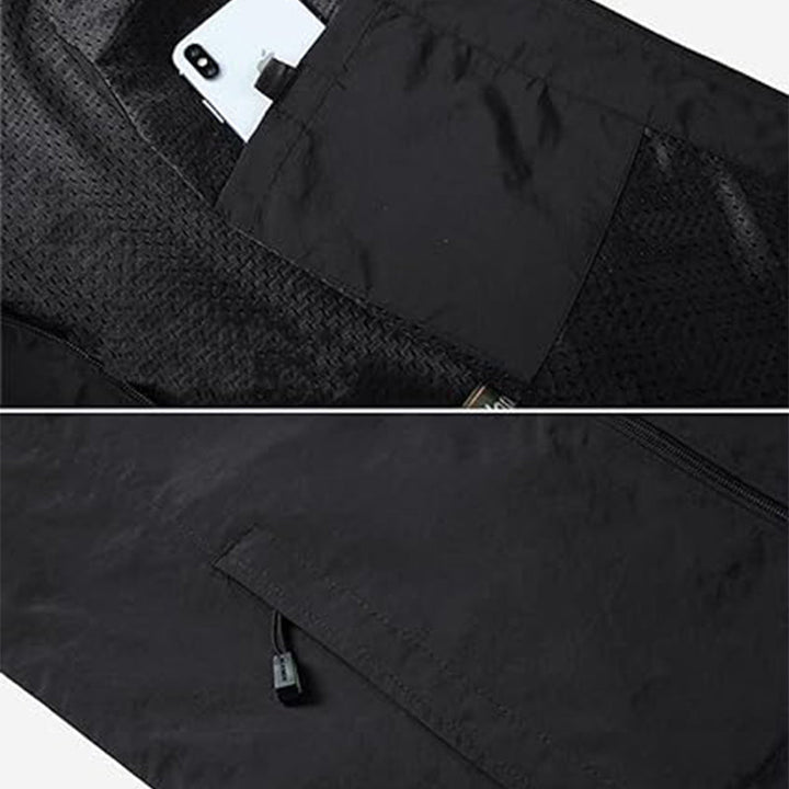 Lightweight Breathable Hiking Vest – Multi-Pocket Outdoor Layer