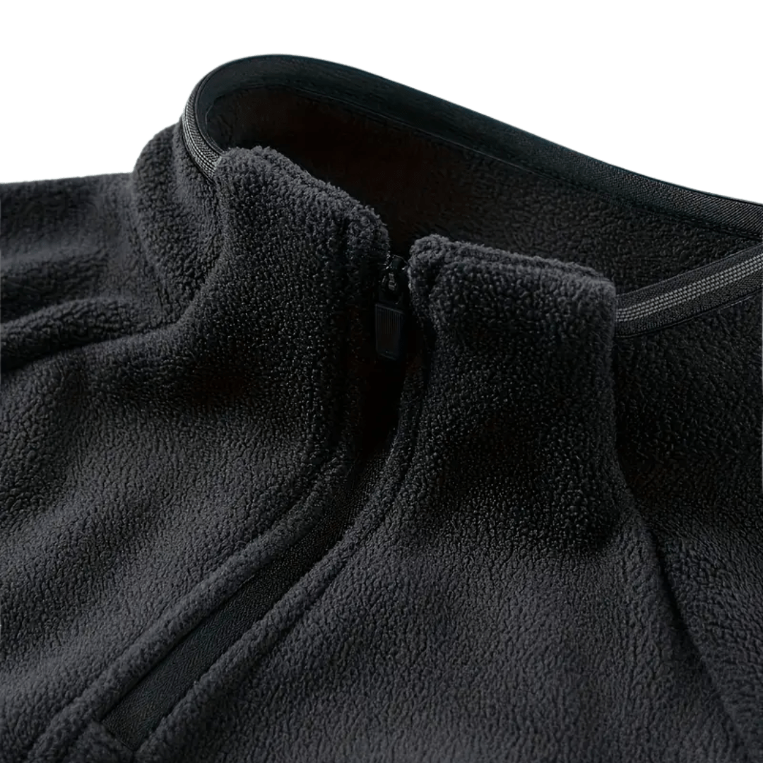 Men’s Quarter-Zip Fleece Pullover – Lightweight Outdoor Fleece Jumper for Hiking & Camping