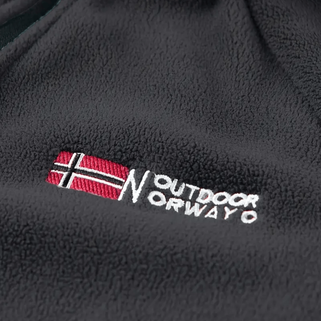 Men’s Quarter-Zip Fleece Pullover – Lightweight Outdoor Fleece Jumper for Hiking & Camping