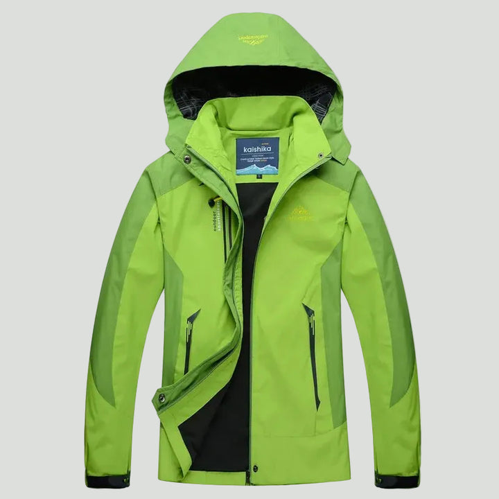 Insulated Rain Jacket – Water-Resistant Outdoor Layer for Cool Conditions