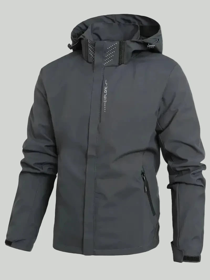 Waterproof Windproof Outdoor Jacket – Lightweight Unisex Layer