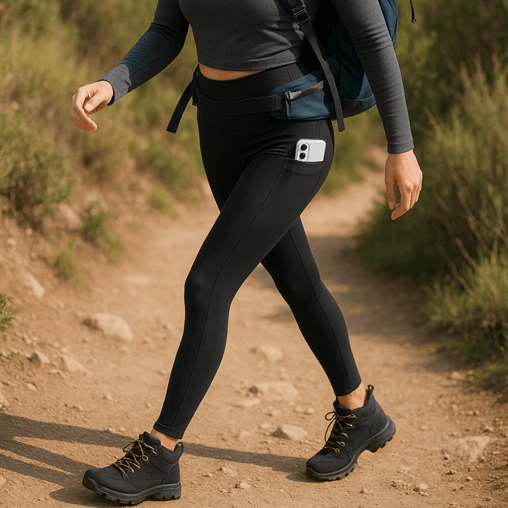 Women’s Stretch Hiking Leggings – High Waist for Outdoor Movement