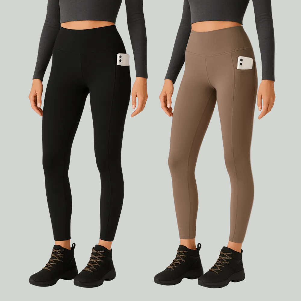 Women’s Stretch Hiking Leggings – High Waist for Outdoor Movement