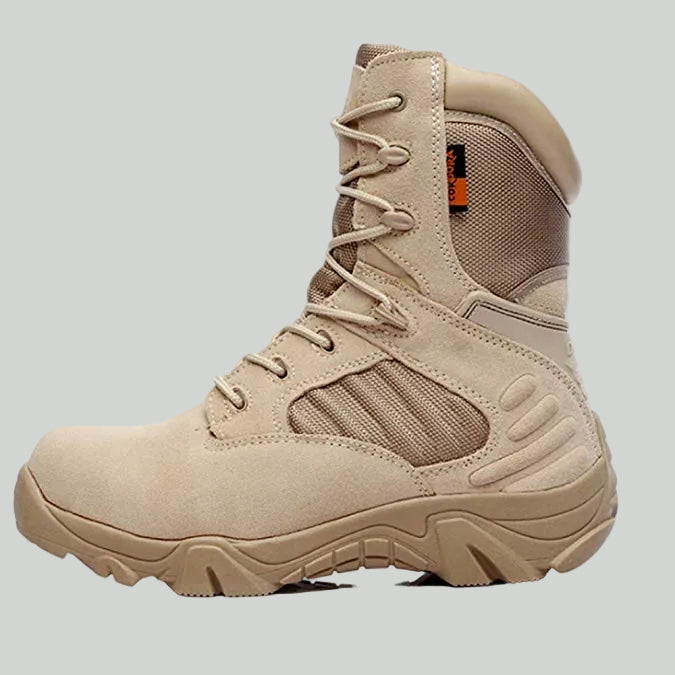 Men’s Lightweight Waterproof Tactical Hiking Shoes – Grip Sole for Outdoor Use