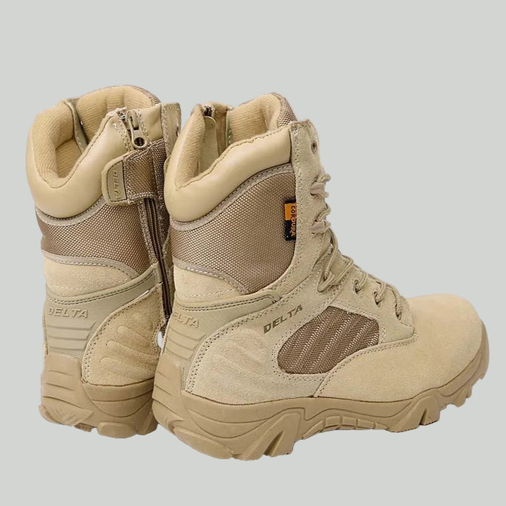 Men’s Lightweight Waterproof Tactical Hiking Shoes – Grip Sole for Outdoor Use