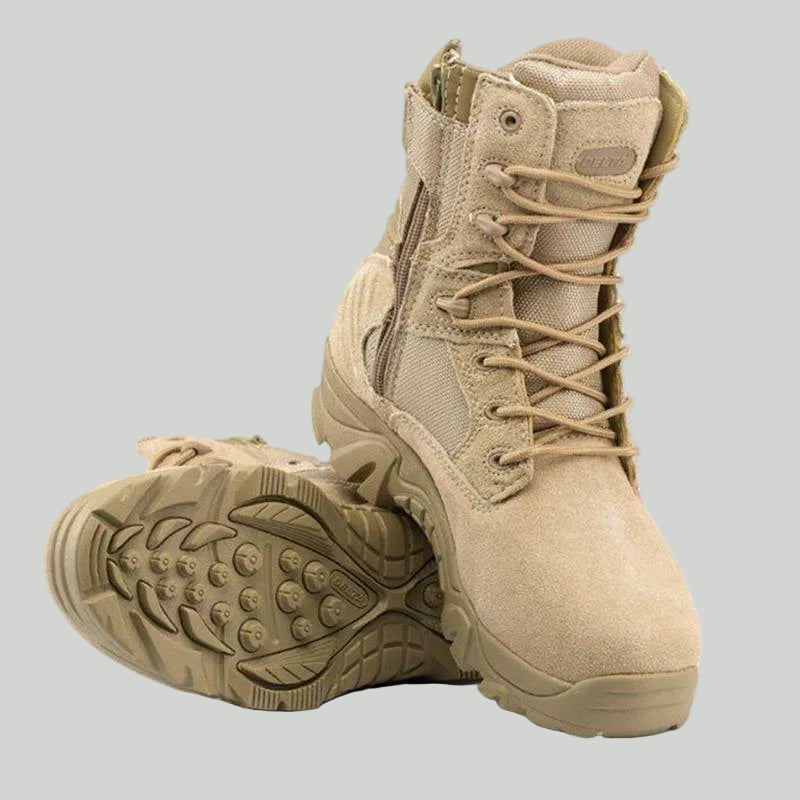 Men’s Lightweight Waterproof Tactical Hiking Shoes – Grip Sole for Outdoor Use