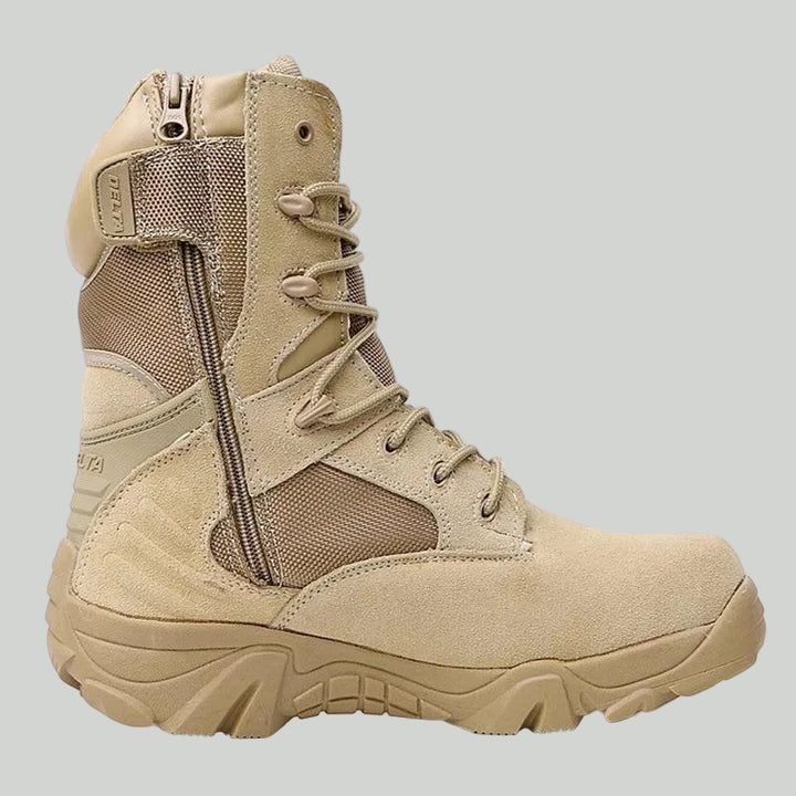 Men’s Lightweight Waterproof Tactical Hiking Shoes – Grip Sole for Outdoor Use