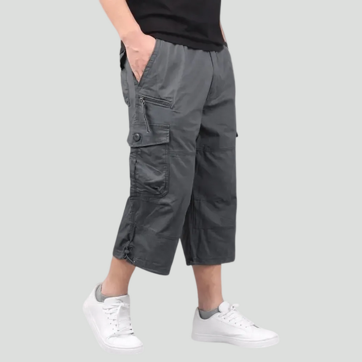 Lightweight Loose-Fit Cargo Shorts – Multi-Pocket Outdoor Wear