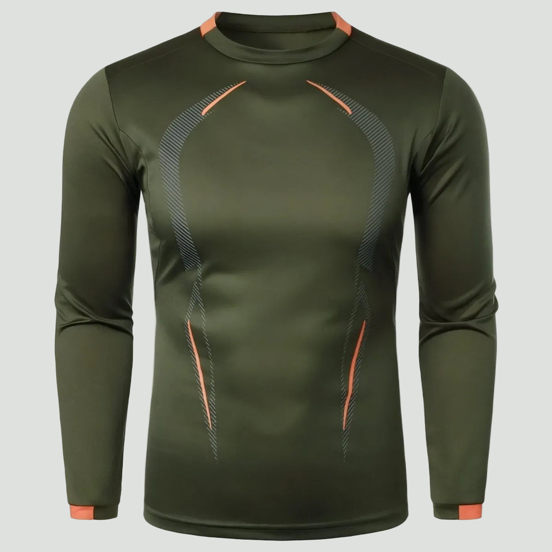 Men’s Breathable Long Sleeve Outdoor T Shirt – Lightweight Trail Layer