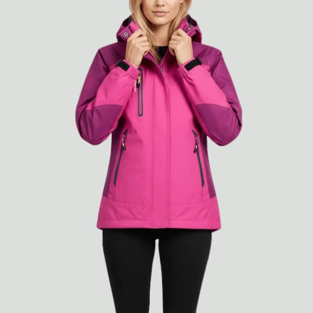 Insulated Rain Jacket – Water-Resistant Outdoor Layer for Cool Conditions
