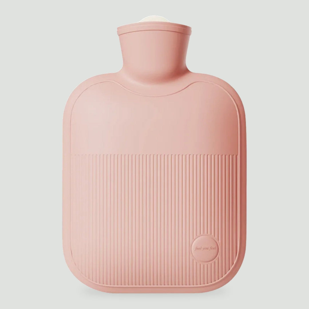 Large 2 liter hot water bottle in Pink