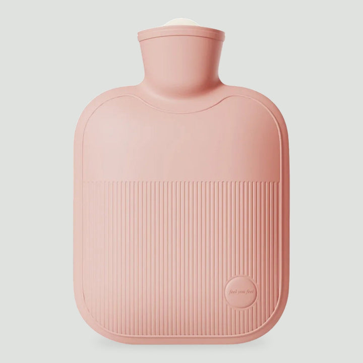Large 2 liter hot water bottle in Pink