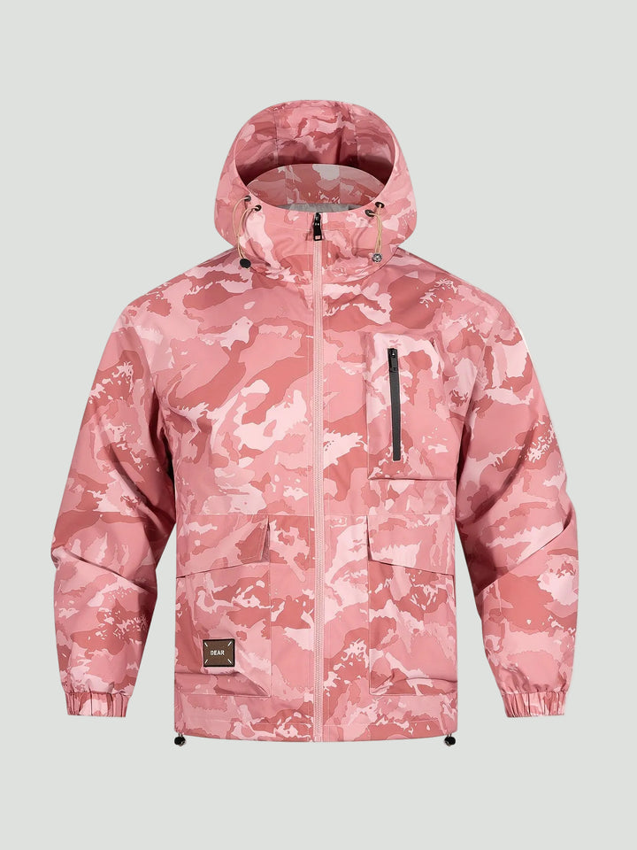 Camouflage Hooded Jacket – Utility-Inspired Outerwear