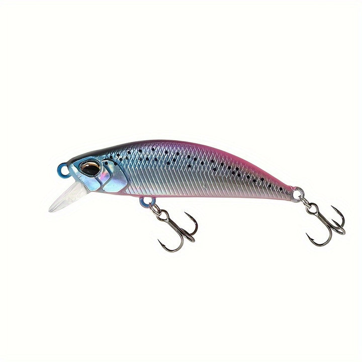 Minnow Fishing Lure – Sinking Hard Bait with 3D Eyes for Freshwater Fishing
