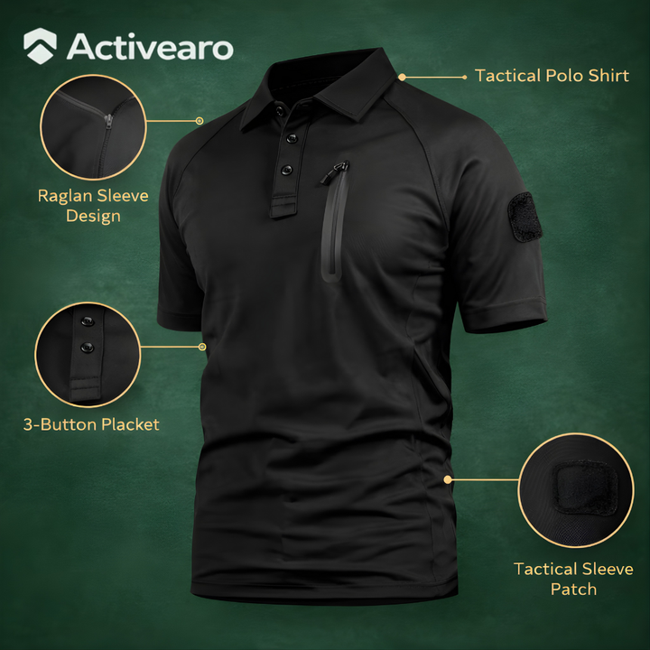 Men’s Quick Dry Outdoor T Shirt – Lightweight Breathable Design