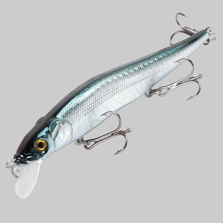 Sinking Minnow Fishing Lure – Hard Bait for Freshwater & Saltwater Fishing