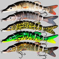 Multi-Jointed Swimbait Fishing Lure – Slow Sinking Hard Bait for Freshwater & Saltwater - 4.9 inch