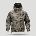 Camo Jacket - Hooded Camouflage Utility Jacket for Men and Women