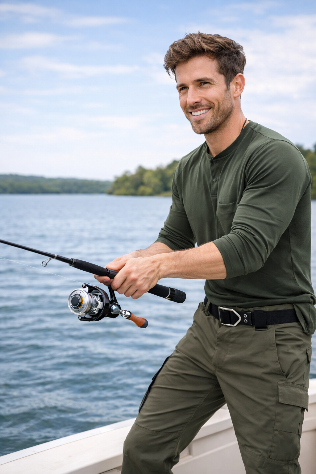 Men’s Weather-Resistant Outdoor Trousers