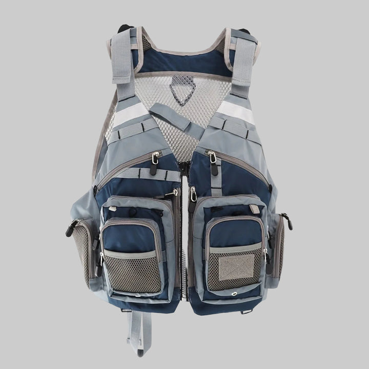 Men’s Multi-Pocket Outdoor Vest – Breathable Design for Fishing