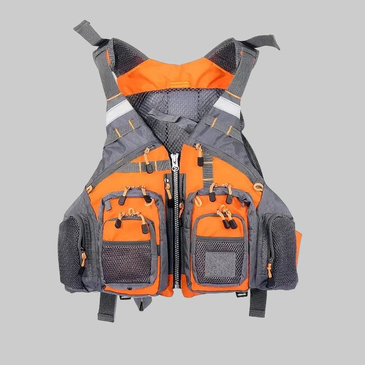 Men’s Multi-Pocket Outdoor Vest – Breathable Design for Fishing