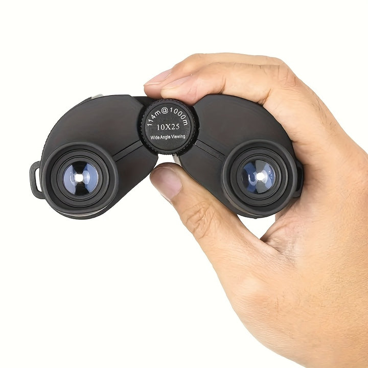 Compact binoculars – 10x magnification with 25 mm objective lenses for outdoor observation