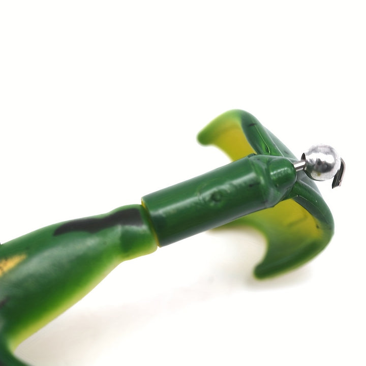 Surface Frog Fishing Lure Set with Rotating Tail – Floating Topwater Bait