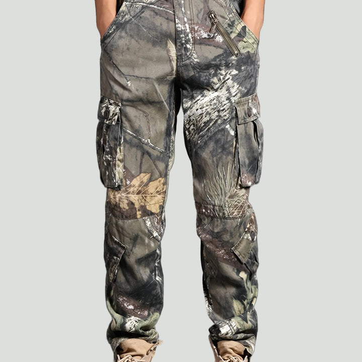 Men’s Camouflage Cargo Pants – Multi Pocket Outdoor Utility Design
