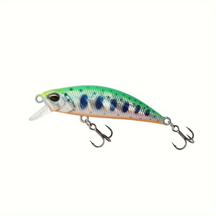 Minnow Fishing Lure – Sinking Hard Bait with 3D Eyes for Freshwater Fishing