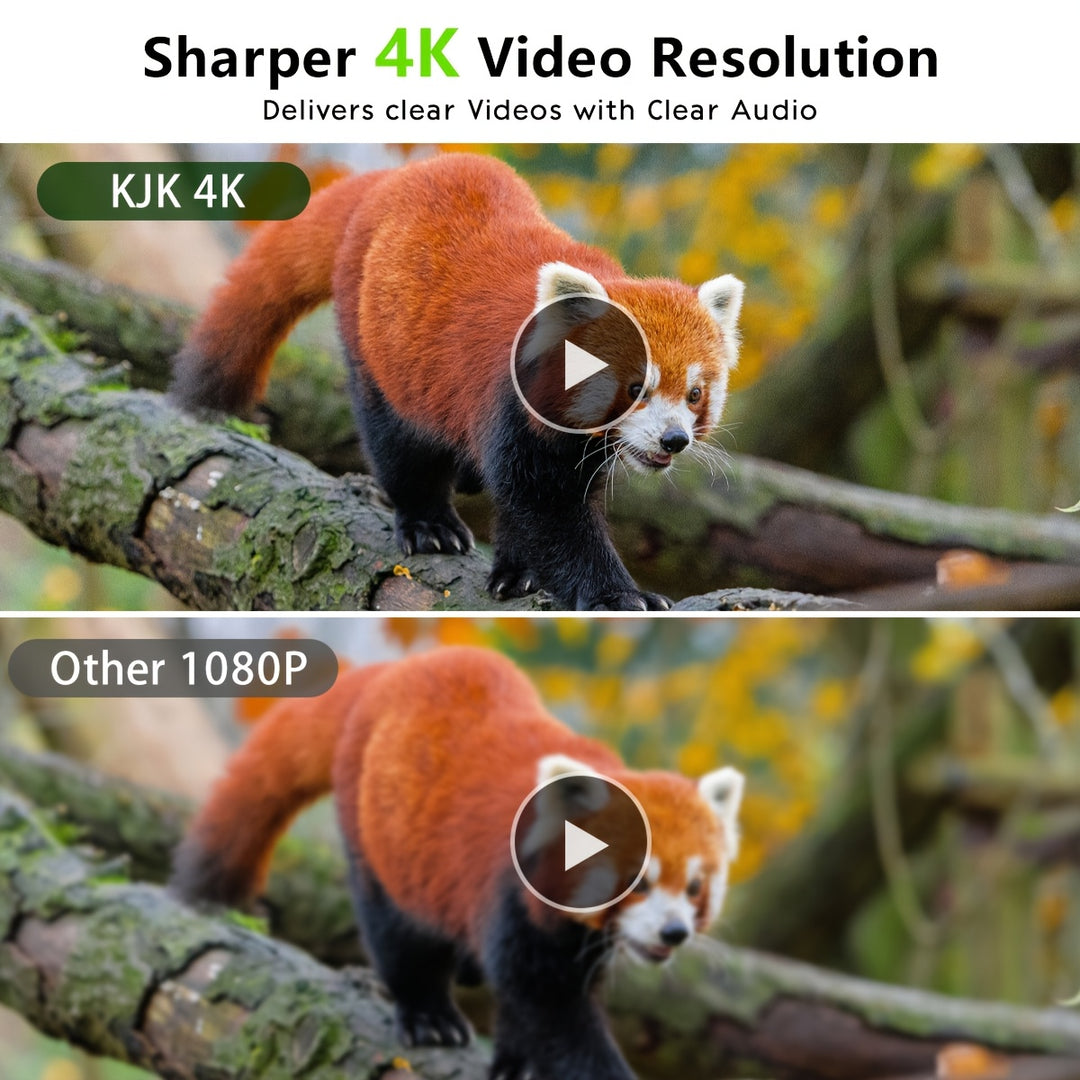 4K 32MP Trail Camera – Motion Detection & Low-Glow Night Vision